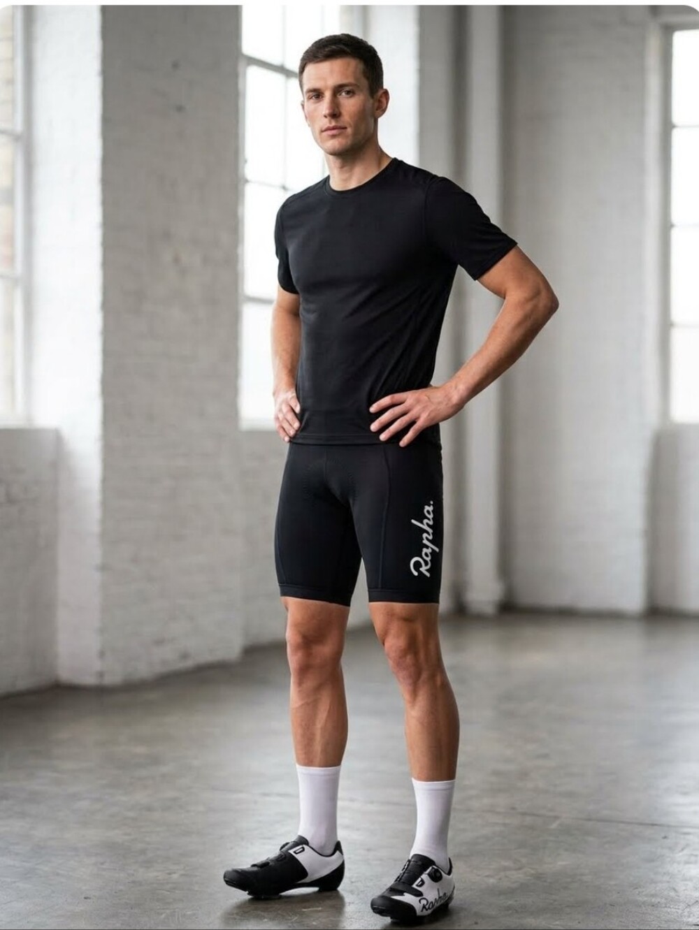 Rapha Men's Pro Team Cycling Shorts - Black Bike Shorts Padded Chamois Medium